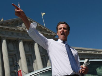 Gavin Newsom EV (Getty)