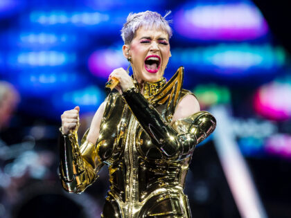 STOCKHOLM, SWEDEN - JUNE 10: Katy Perry performs in concert during her "WITNESS: THE